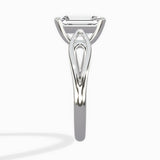 Split Shank Open Gallery Solitaire Ring Engagement Ring - The Better Diamonds