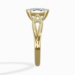Split Shank Open Gallery Solitaire Ring Engagement Ring - The Better Diamonds