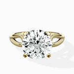 Split Shank Open Gallery Solitaire Ring Engagement Ring - The Better Diamonds