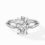 Split Shank Open Gallery Solitaire Ring Engagement Ring - The Better Diamonds