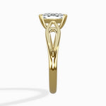 Split Shank Open Gallery Solitaire Ring Engagement Ring - The Better Diamonds