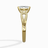 Split Shank Open Gallery Solitaire Ring Engagement Ring - The Better Diamonds