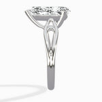 Split Shank Open Gallery Solitaire Ring Engagement Ring - The Better Diamonds