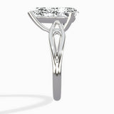 Split Shank Open Gallery Solitaire Ring Engagement Ring - The Better Diamonds