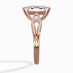 Split Shank Open Gallery Solitaire Ring Engagement Ring - The Better Diamonds