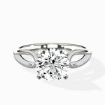Split Shank Open Gallery Solitaire Ring Engagement Ring - The Better Diamonds