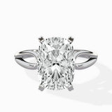 Split Shank Open Gallery Solitaire Ring Engagement Ring - The Better Diamonds