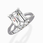 Split Shank Open Gallery Solitaire Ring Engagement Ring - The Better Diamonds