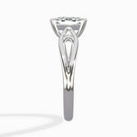Split Shank Open Gallery Solitaire Ring Engagement Ring - The Better Diamonds