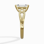 Split Shank Open Gallery Solitaire Ring Engagement Ring - The Better Diamonds