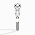 Split Shank Open Gallery Solitaire Ring Engagement Ring - The Better Diamonds