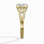 Split Shank Open Gallery Solitaire Ring Engagement Ring - The Better Diamonds