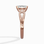 Split Shank Open Gallery Solitaire Ring Engagement Ring - The Better Diamonds