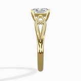Split Shank Open Gallery Solitaire Ring Engagement Ring - The Better Diamonds