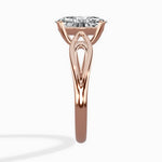 Split Shank Open Gallery Solitaire Ring Engagement Ring - The Better Diamonds