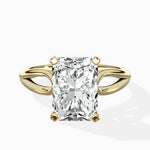 Split Shank Open Gallery Solitaire Ring Engagement Ring - The Better Diamonds