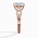 Split Shank Open Gallery Solitaire Ring Engagement Ring - The Better Diamonds