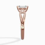 Split Shank Open Gallery Solitaire Ring Engagement Ring - The Better Diamonds