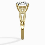 Split Shank Open Gallery Solitaire Ring Engagement Ring - The Better Diamonds