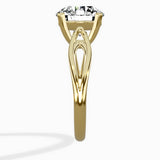 Split Shank Open Gallery Solitaire Ring Engagement Ring - The Better Diamonds