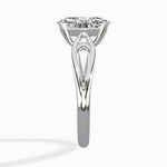 Split Shank Open Gallery Solitaire Ring Engagement Ring - The Better Diamonds