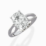 Split Shank Open Gallery Solitaire Ring Engagement Ring - The Better Diamonds