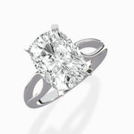 Split Shank Open Gallery Solitaire Ring Engagement Ring - The Better Diamonds