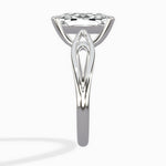 Split Shank Open Gallery Solitaire Ring Engagement Ring - The Better Diamonds