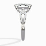 Split Shank Open Gallery Solitaire Ring Engagement Ring - The Better Diamonds