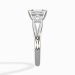 Split Shank Open Gallery Solitaire Ring Engagement Ring - The Better Diamonds