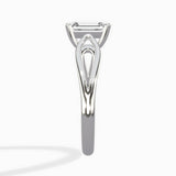 Split Shank Open Gallery Solitaire Ring Engagement Ring - The Better Diamonds