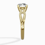 Split Shank Open Gallery Solitaire Ring Engagement Ring - The Better Diamonds