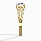 Split Shank Open Gallery Solitaire Ring Engagement Ring - The Better Diamonds