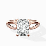 Split Shank Open Gallery Solitaire Ring Engagement Ring - The Better Diamonds