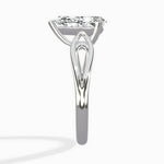 Split Shank Open Gallery Solitaire Ring Engagement Ring - The Better Diamonds