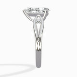 Split Shank Open Gallery Solitaire Ring Engagement Ring - The Better Diamonds