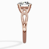 Split Shank Open Gallery Solitaire Ring Engagement Ring - The Better Diamonds