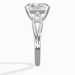 Split Shank Open Gallery Solitaire Ring Engagement Ring - The Better Diamonds