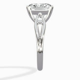 Split Shank Open Gallery Solitaire Ring Engagement Ring - The Better Diamonds