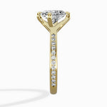 Split Shank Pave Solitaire Ring Engagement Ring - The Better Diamonds