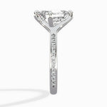 Split Shank Pave Solitaire Ring Engagement Ring - The Better Diamonds