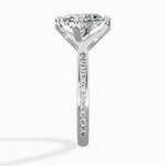 Split Shank Pave Solitaire Ring Engagement Ring - The Better Diamonds