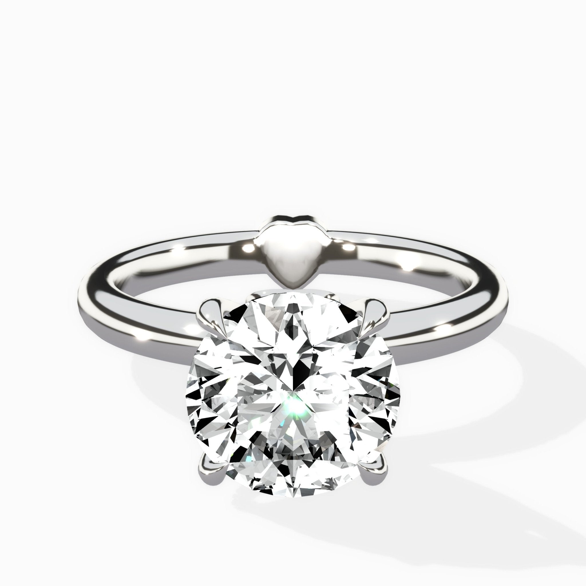 the royal flush Engagement Ring - The Better Diamonds