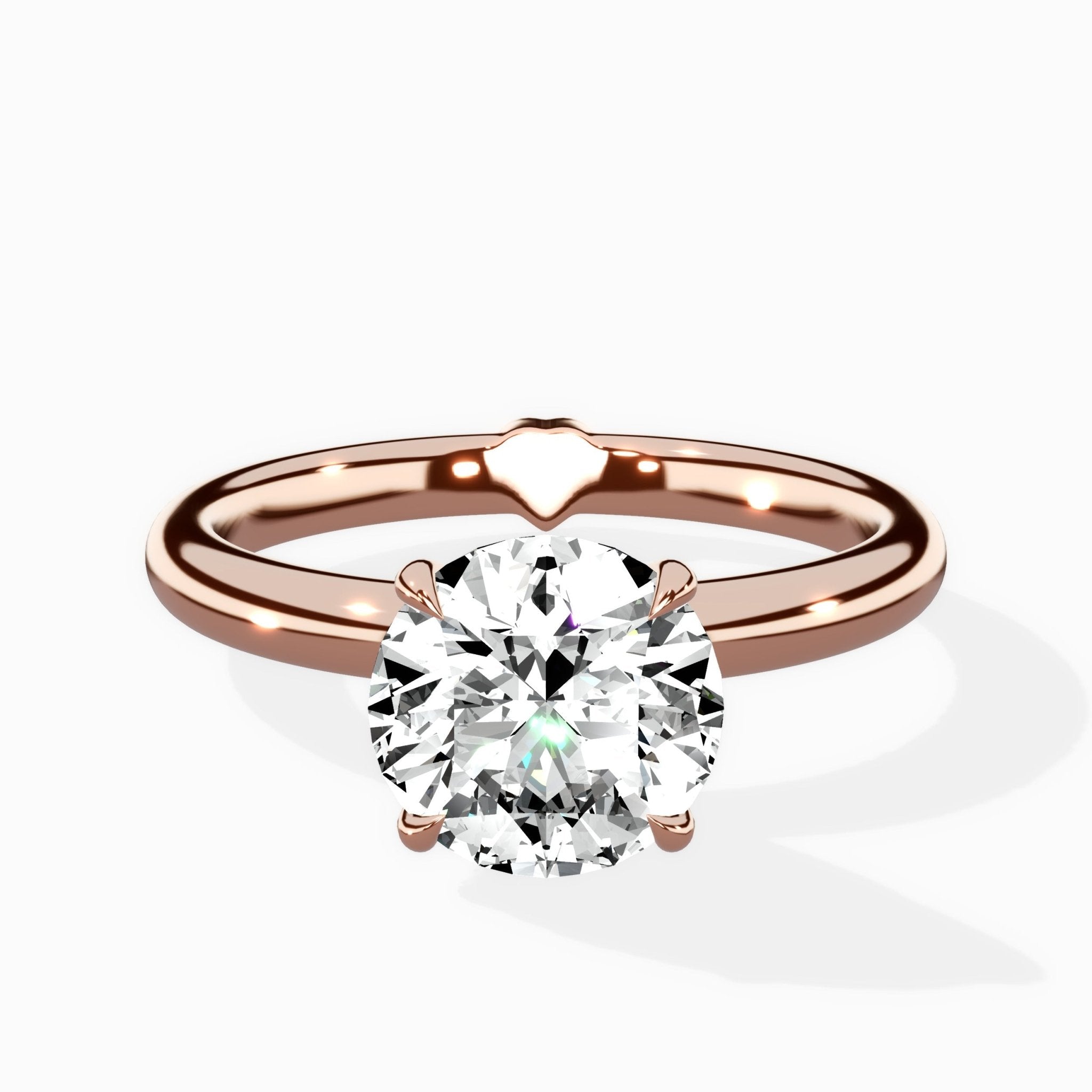 the royal flush Engagement Ring - The Better Diamonds