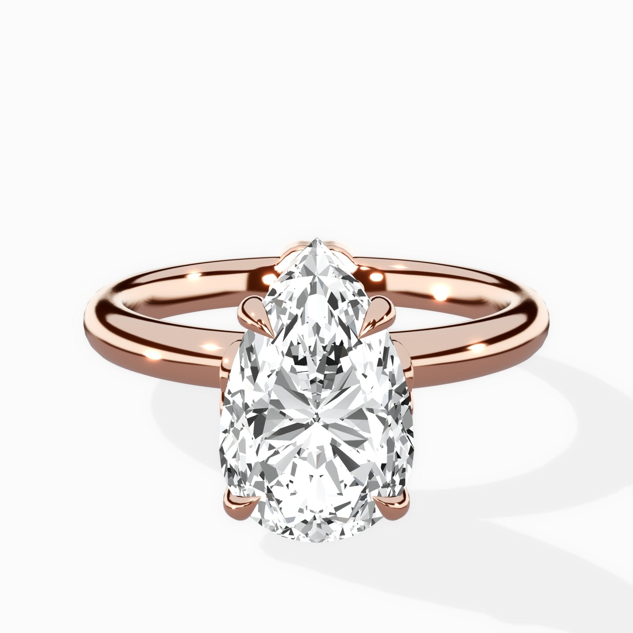 the royal flush Engagement Ring - The Better Diamonds