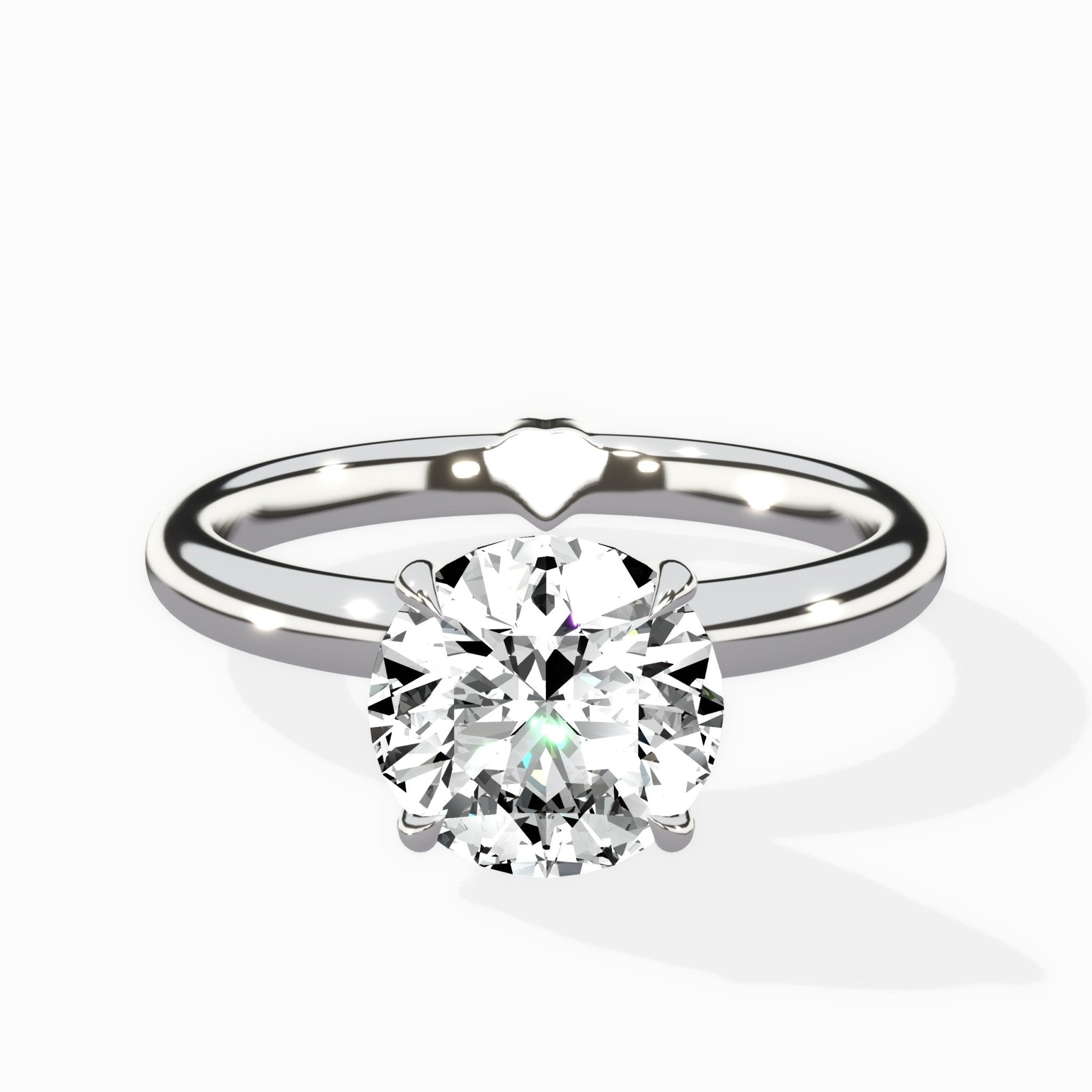 the royal flush Engagement Ring - The Better Diamonds