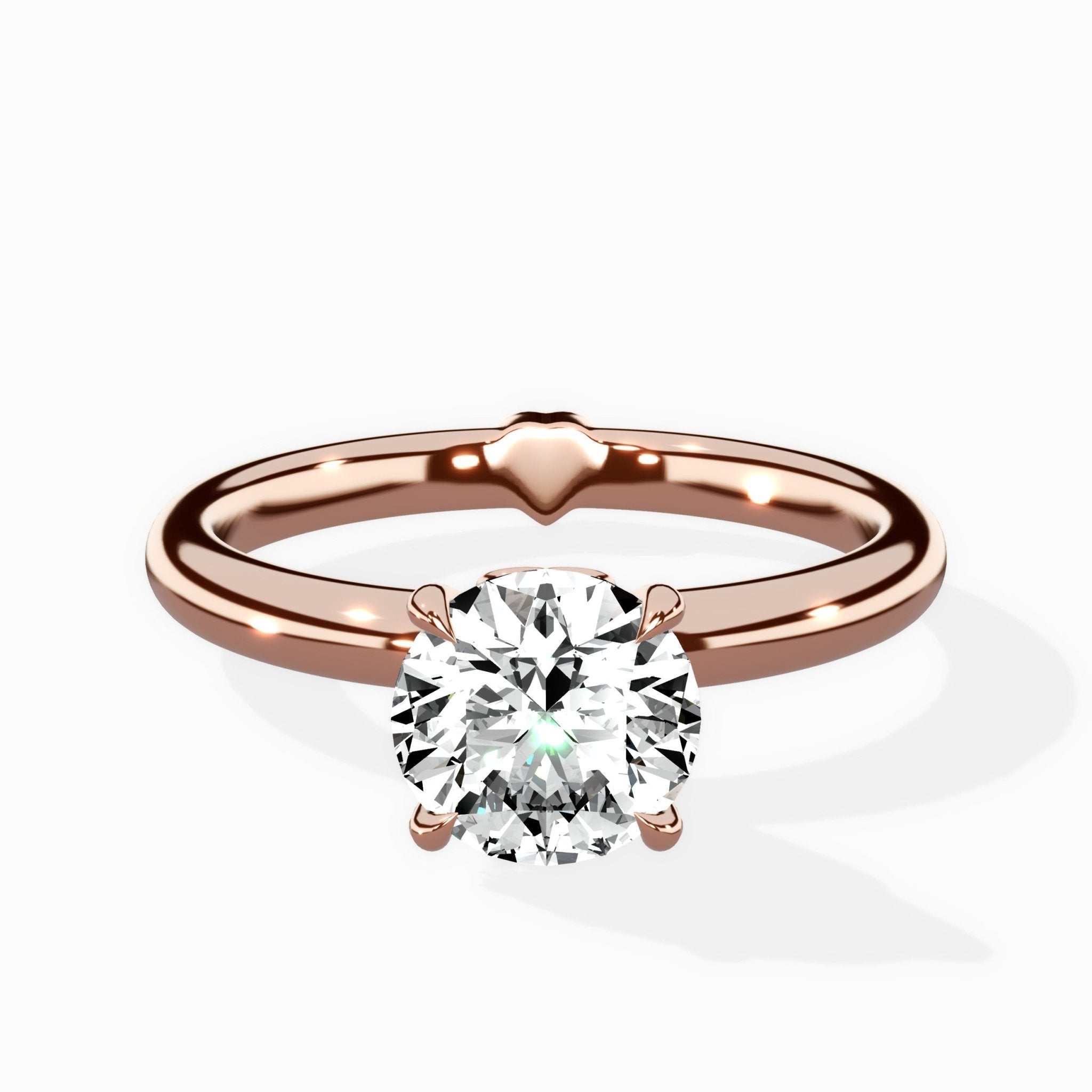 the royal flush Engagement Ring - The Better Diamonds