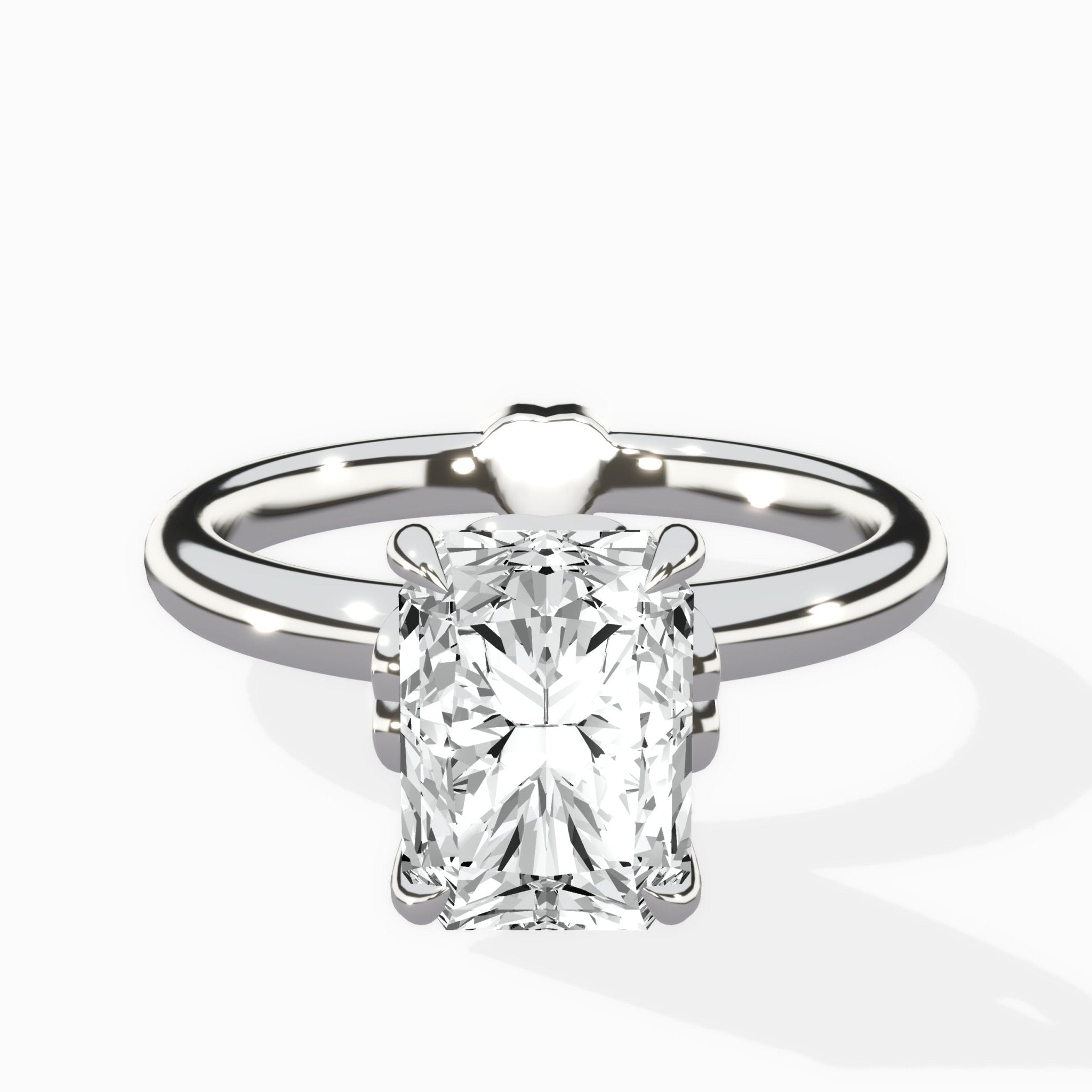 the royal flush Engagement Ring - The Better Diamonds