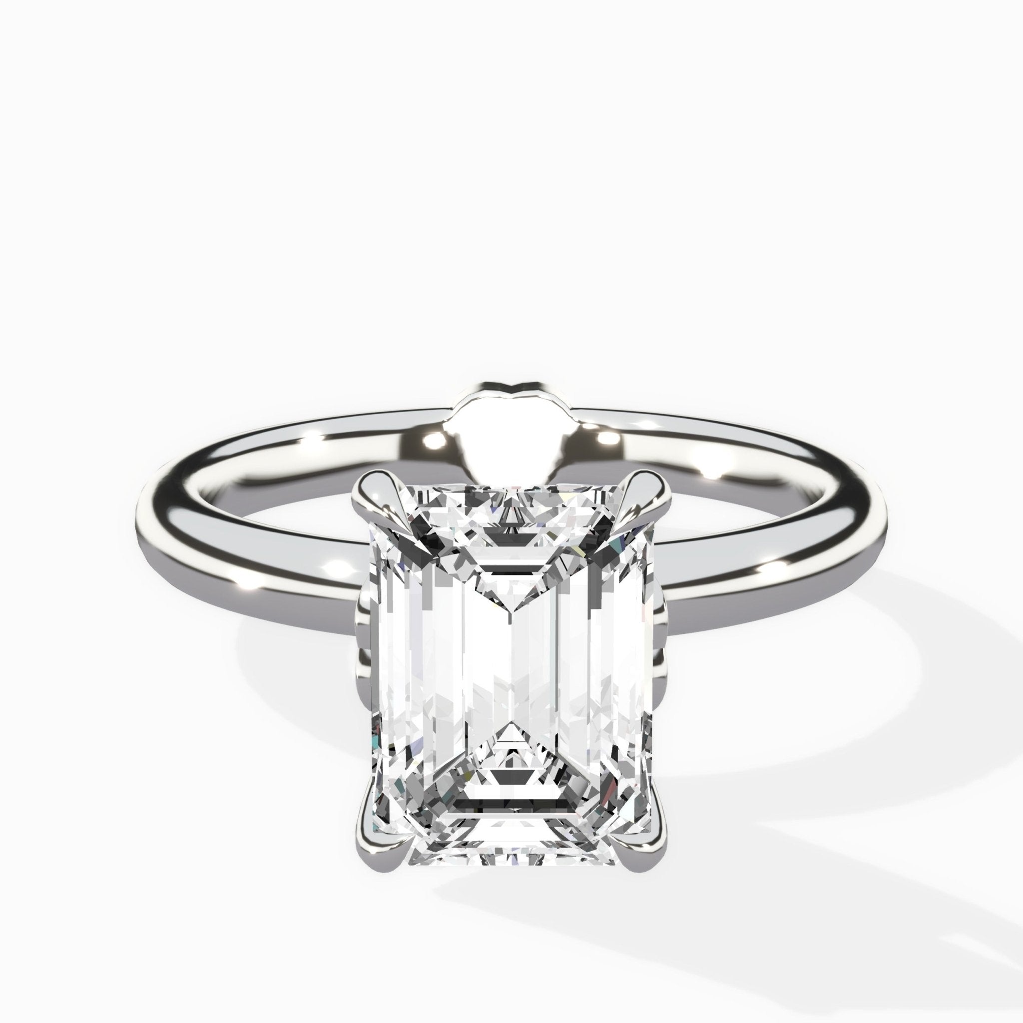 the royal flush Engagement Ring - The Better Diamonds
