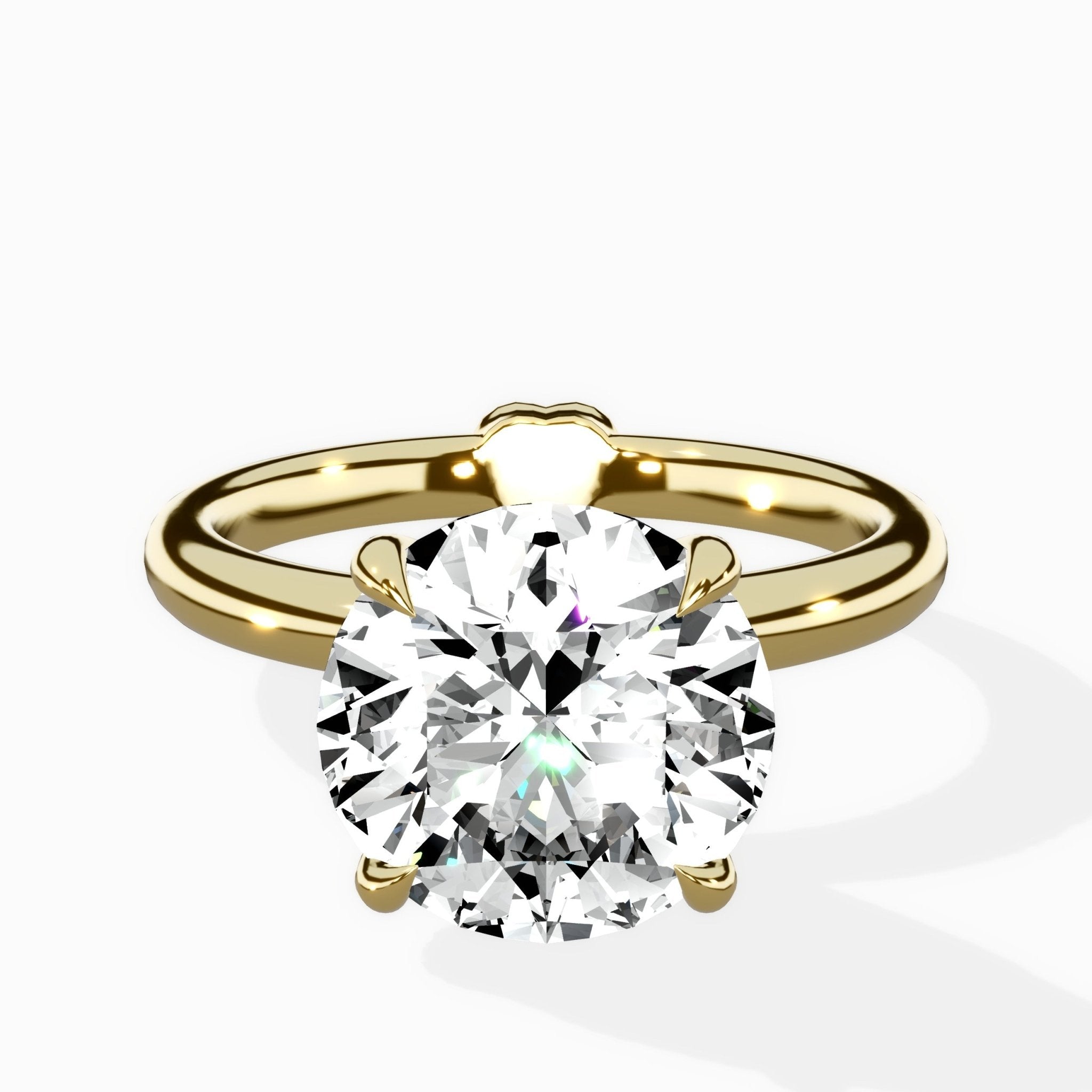 the royal flush Engagement Ring - The Better Diamonds